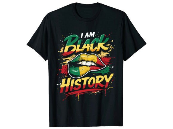 Bold Black History Month Graphics & T-Shirt Designs