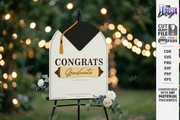 Graduation Welcome Sign: Laser Cutting & Other Celebrations