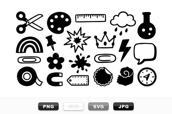 Playful Icon Clipart: Graphics & Illustrations