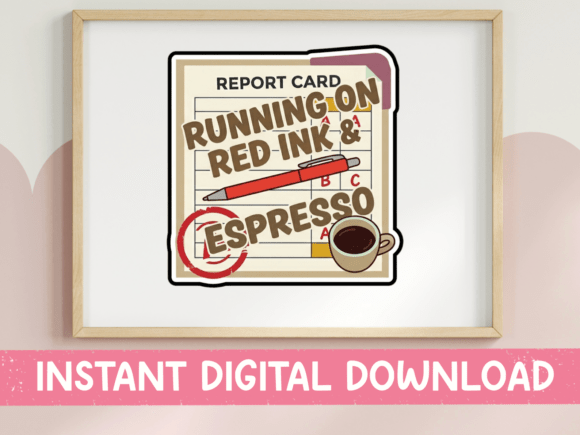 Red Ink & Espresso: T-Shirt Designs Graphics