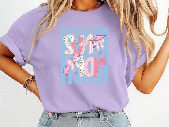 Review: Senior Preppy Floral Graduate T-Shirt Design