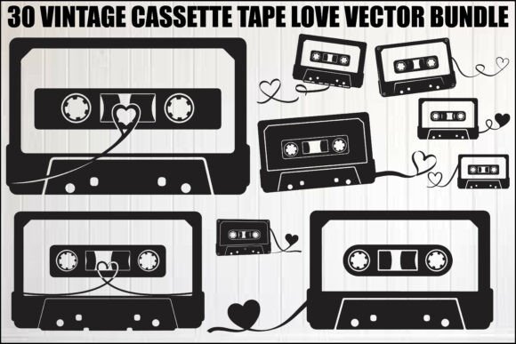 Reviewing the Vintage Cassette Tape Love Bundle