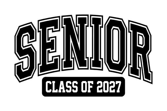 Senior Class 2027 Graphics for T-Shirt Designs