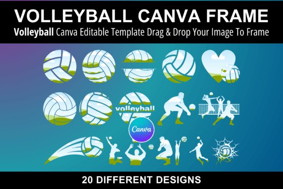 Volleyball Graphics for Posters Amp & Crafts