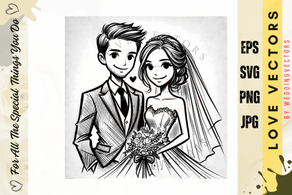Weddingvectors 11006122: Romantic Graphics & Illustrations